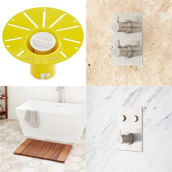 Pallet – 86 Pcs – Hardware, Unsorted, Kitchen & Bath Fixtures, Decor – Open Box Like New – Signature Hardware