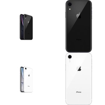 11 Pcs – Apple iPhone XR – Refurbished (GRADE A – Unlocked) – Models: MT3K2LL/A, MRYT2LL/A, MRYX2LL/A, MRYY2LL/A