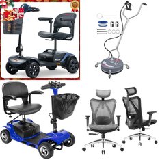Pallet - 12 Pcs - Canes, Walkers, Wheelchairs & Mobility, Office, Unsorted, Luggage - Customer Returns - SEGMART, SIHOO, Travelhouse, Tripcomp