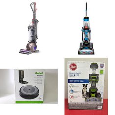 Pallet – 11 Pcs – Vacuums – Damaged / Missing Parts / Tested NOT WORKING – Hoover, Bissell, Shark, Dyson