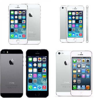 12 Pcs – Apple iPhone 5S – Refurbished (GRADE C – Unlocked) – Models: ME372LL/A, ME342LL/A, MD300J/A, ME305LL/A – Smartphones