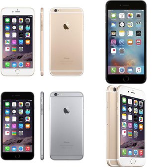5 Pcs – Apple iPhone 6 Plus – Refurbished (GRADE C – Unlocked) – Models: 3A065LL/A, MGCR2LL/A, NGAL2LL/A, NGAN2LL/A