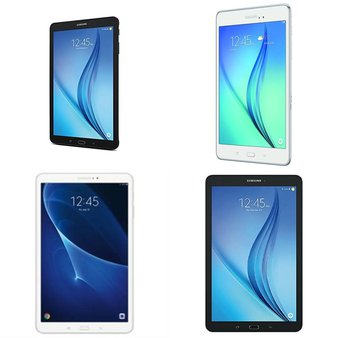 25 Pcs – Samsung Galaxy Tablets – Tested Not Working – Models: SM-T560NZKUXAR, SM-T350NZWAXAR, ML-SM-T580NZW, SM-T230NU