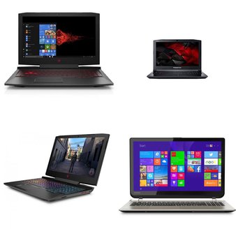 21 Pcs – Laptop Computers – Refurbished (GRADE A, GRADE B, GRADE C – No Power Adapter) – HP, ACER, Samsung, DELL