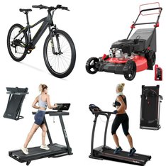 Pallet – 10 Pcs – Exercise & Fitness, Patio, Cycling & Bicycles, Mowers – Customer Returns – AECOJOY, GEARSTONE, Hyper Bicycles, MaxKare