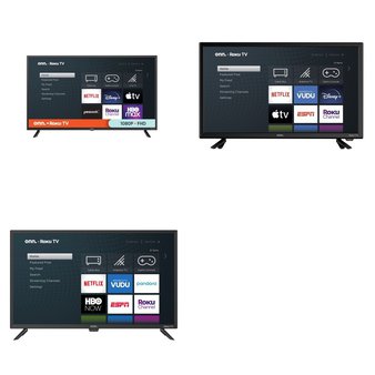 1 Pallet – 46 Pcs – Refurbished TVs – LED & LCD – Walmart