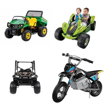 Friday Deals! 2 Pallets – 10 Pcs – Vehicles, Outdoor Sports, Vehicles, Trains & RC – Untested Customer Returns – Razor, Adventure Force