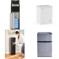 Pallet - 10 Pcs - Bar Refrigerators & Water Coolers, Freezers - Customer Returns - Great Value, Primo, Primo International, BRIO