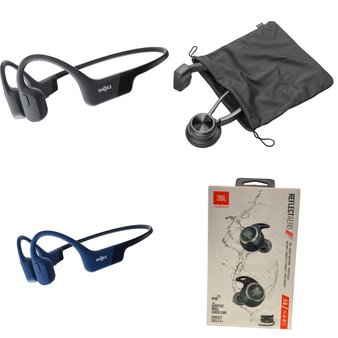 Case Pack – 21 Pcs – Apple Watch, In Ear Headphones – Customer Returns – Apple, JBL, Shokz, HP
