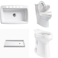 Pallet - 9 Pcs - Kitchen & Bath Fixtures, Hardware, Bath - Customer Returns - Kohler, Miseno, Toto