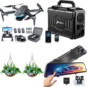 Pallet – 35 Pcs – Unsorted, Drones & Quadcopters Vehicles, Luggage, Projector – Customer Returns – RENPHO, JeenMata, VanTop, LAIGHTER