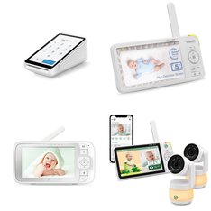Pallet – 156 Pcs – Baby Monitors, Office Supplies, Health & Safety – Open Box Customer Returns – VTECH, Vivitar, JLab, Hubble Connected