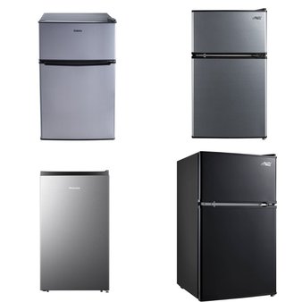 Pallet – 8 Pcs – Refrigerators, Bar Refrigerators & Water Coolers, Freezers – Customer Returns – Arctic King, Galanz, HISENSE