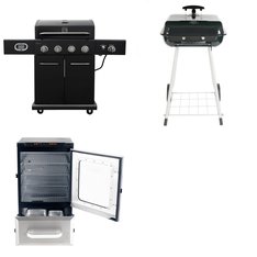 Pallet - 3 Pcs - Grills & Outdoor Cooking - Customer Returns - Dyna-Glo, Kenmore, Expert Grill