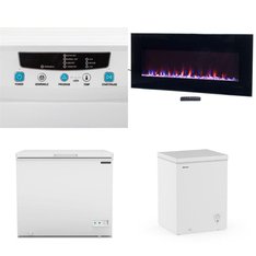 Friday Deals! 3 Pallets - 21 Pcs - Refrigerators, Bar Refrigerators & Water Coolers, Freezers, Humidifiers / De-Humidifiers - Untested Customer Returns - HISENSE, Galanz, Great Value, Primo International