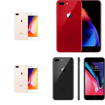 17 Pcs – Apple iPhone 8 – Refurbished (GRADE B – Locked) – Models: MQ8V2LL/A, MRTC2LL/A, MQ6X2LL/A, MQ9D2LL/A