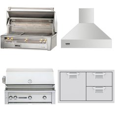 Flash Sale! 4 Pallets - 17 Pcs - Overstock - Accessories, Grills & Outdoor Cooking, Hardware, Kitchen & Dining - New, Like New, Open Box Like New - VIKING RANGE, Alfresco Grills, Cafe, Samsung Electronics