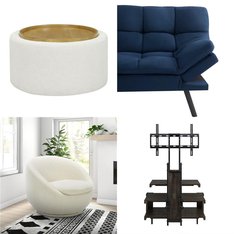 Pallet – 7 Pcs – Living Room, Dining Room & Kitchen – Overstock – Beautiful, Whalen Furniture