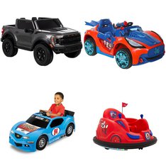 Pallet – 5 Pcs – Vehicles – Customer Returns – HUFFY CORPORATION, Marvel, Adventure Force, Spider-Man