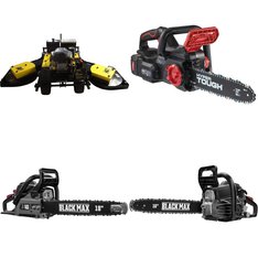 Pallet - 11 Pcs - Hedge Clippers & Chainsaws, Pressure Washers, Power Tools, Accessories - Customer Returns - Hyper Tough, Black Max, Grohe, Stanley