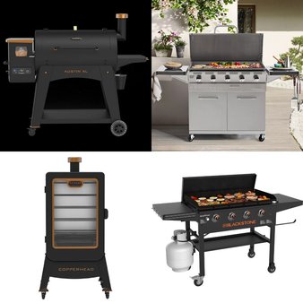 6 Pallets – 12 Pcs – Grills & Outdoor Cooking – Customer Returns – Mm, Blackstone, Expert Grill, Pit Boss