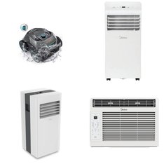 Pallet - 37 Pcs - Kitchen & Dining, Vacuums, Air Conditioners - Open Box Customer Returns - Midea, Bissell, Apple, Kalorik