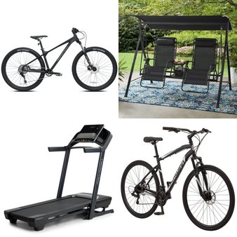 Pallet – 9 Pcs – Cycling & Bicycles, Exercise & Fitness, Patio – Overstock – Hyper Bicycles, Kent Bicycles, Movelo
