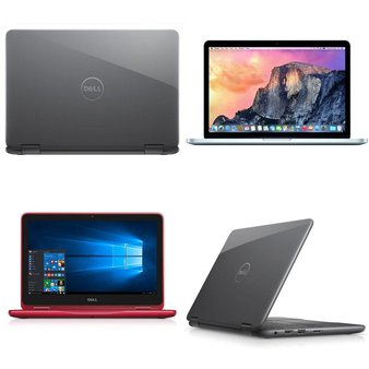31 Pcs – Laptop Computers – Refurbished (GRADE C) – DELL, HP, Apple, ACER