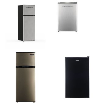Pallet – 5 Pcs – Refrigerators – Customer Returns – Frigidaire, Galanz, Frigidaire Professional, Thomson