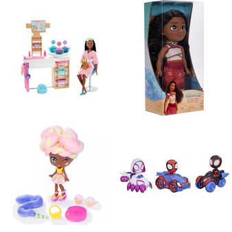 – Parcel Box – 6 Pcs – New Dolls – New and New Damaged Box – Walmart