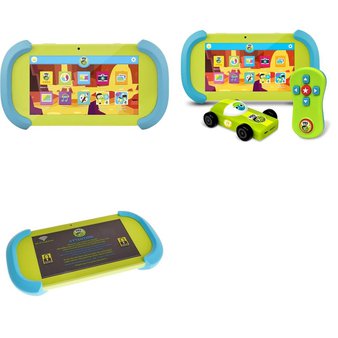 11 Pcs – PBS Kids Tablets – Refurbished (GRADE A, GRADE B) – Models: PBSKD12, PBKRWM5410, PB356KD