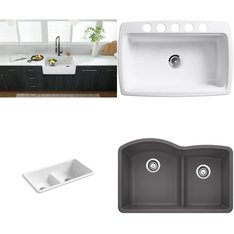 Pallet - 11 Pcs - Hardware, Kitchen & Bath Fixtures, Bath - Customer Returns - Kohler, Blanco, Toto, ELKAY