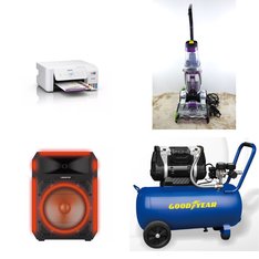 Pallet - 20 Pcs - Humidifiers / De-Humidifiers, Portable Speakers, Vacuums, Power Tools - Customer Returns - Monster, Honeywell, Bissell, Goodyear
