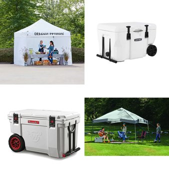 Pallet – 13 Pcs – Camping & Hiking, Bar Refrigerators & Water Coolers – Customer Returns – Ozark Trail, MooseJaw, Lifetime, Igloo