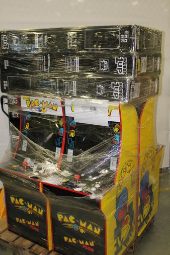 Pallet – 8 Pcs – Video Games & Gaming Software – Customer Returns – Red Planet, ARCADE1up, Arcade 1UP