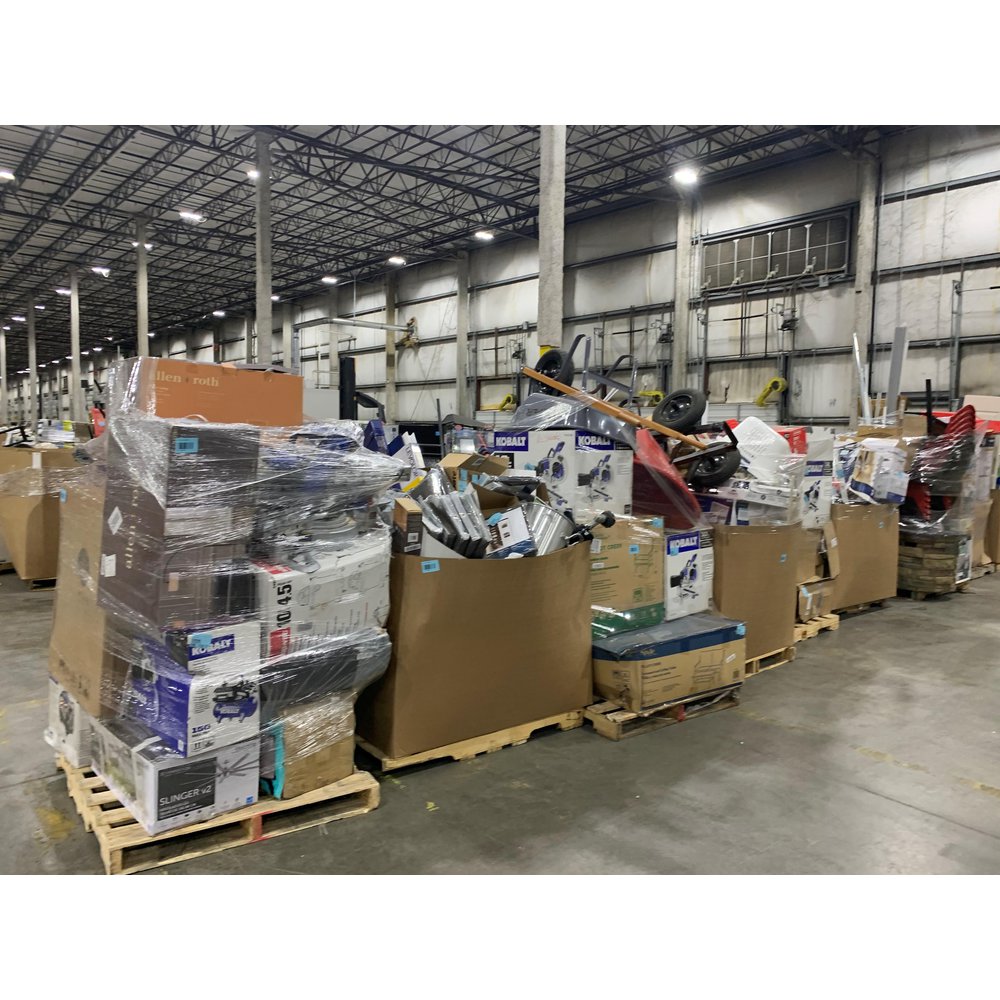 Truckload Lowe's General Merchandise Customer Returns