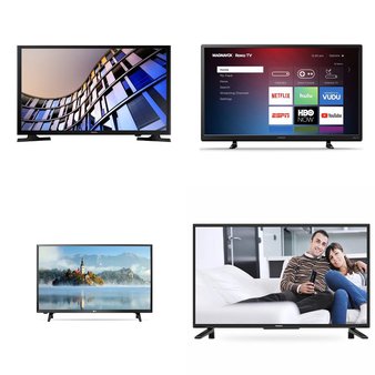 4 Pcs – LED/LCD TVs (28″ – 40″) – Refurbished (GRADE A, No Stand) – MAGNAVOX, Samsung, WESTINGHOUSE, LG