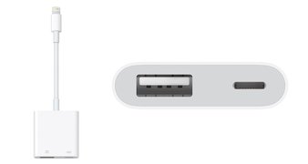 33 Pcs – Apple MK0W2AM/A Lightning to USB3 Camera Adapter – White – Customer Returns