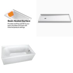 Pallet - 3 Pcs - Kitchen & Bath Fixtures, Hardware - Customer Returns - Kohler, ProFlo