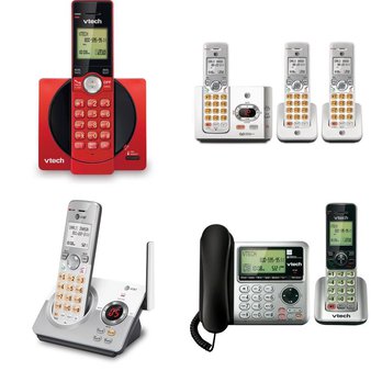 Pallet – 372 Pcs – Cordless / Corded Phones – Customer Returns – VTECH