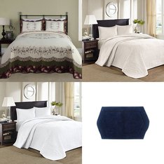 3 Pallets - 771 Pcs - Curtains & Window Coverings, Decor, Sheets, Pillowcases & Bed Skirts, Bath - Like New or New Customer Returns - JC Penney