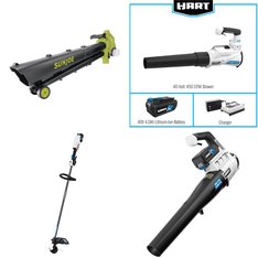 Pallet – 123 Pcs – Patio & Outdoor Lighting / Decor, Accessories, Leaf Blowers & Vaccums, Trimmers & Edgers – Customer Returns – Better Homes & Gardens, Mainstays, Mm, Hart