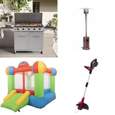 Pallet – 6 Pcs – Trimmers & Edgers, Grills & Outdoor Cooking, Outdoor Play, Other – Customer Returns – Hyper Tough, Mm, My 1st Jump N Play, Ozark Trail