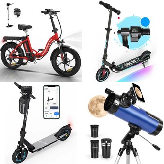 Pallet – 7 Pcs – Powered, Cycling & Bicycles – Customer Returns – EVERCROSS, RCB, TELMU, Colorway