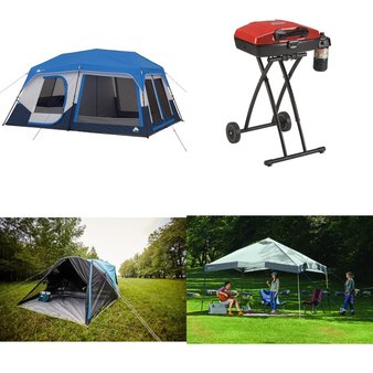 CLEARANCE! Pallet – 11 Pcs – Camping & Hiking – Customer Returns – Ozark Trail, Coleman, The Coleman Company, Inc., ShelterLogic