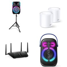 Pallet - 26 Pcs - Portable Speakers, Networking, Speakers - Customer Returns - Onn, TP-LINK, ION Total, ION Audio