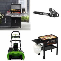 Pallet - 17 Pcs - Grills & Outdoor Cooking, Hedge Clippers & Chainsaws, Trimmers & Edgers, Snow Removal - Customer Returns - Hart, Bond, Mm, Black Max