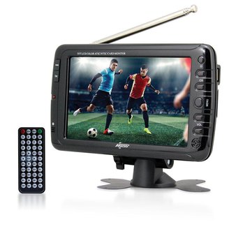 6 Pcs – Axess 7″ Class SD (480P) LCD TV (TV1703-7) – Refurbished (GRADE C)
