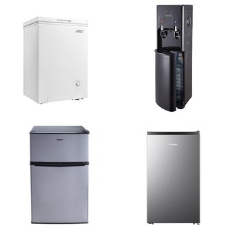 Pallet – 8 Pcs – Bar Refrigerators & Water Coolers, Refrigerators, Freezers – Customer Returns – Galanz, HISENSE, Primo International, Primo