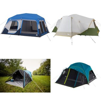 CLEARANCE! Pallet – 22 Pcs – Camping & Hiking – Customer Returns – Ozark Trail, Coleman, Slumberjack, Igloo